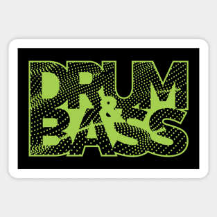 Drum and Bass Sticker